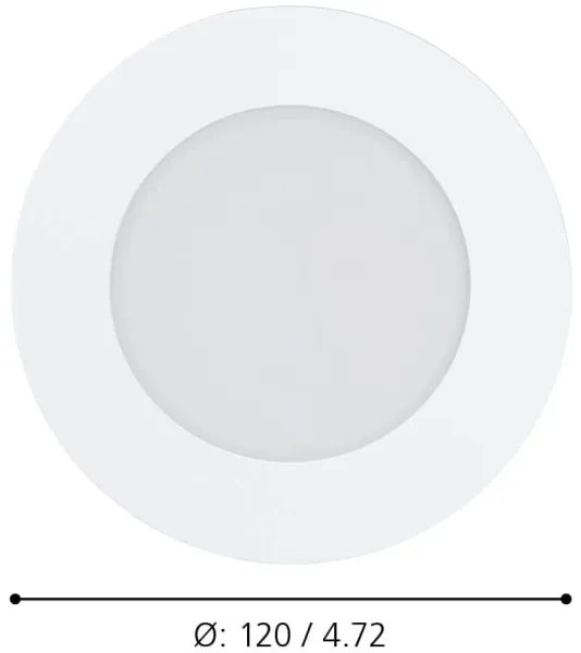 Eglo 900101 - Lampada da bagno dimmerabile a LED FUEVA-Z LED/5,4W/230V IP44