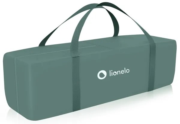 Lionelo - Lettino da viaggio STEFI PLUS Verde oliva