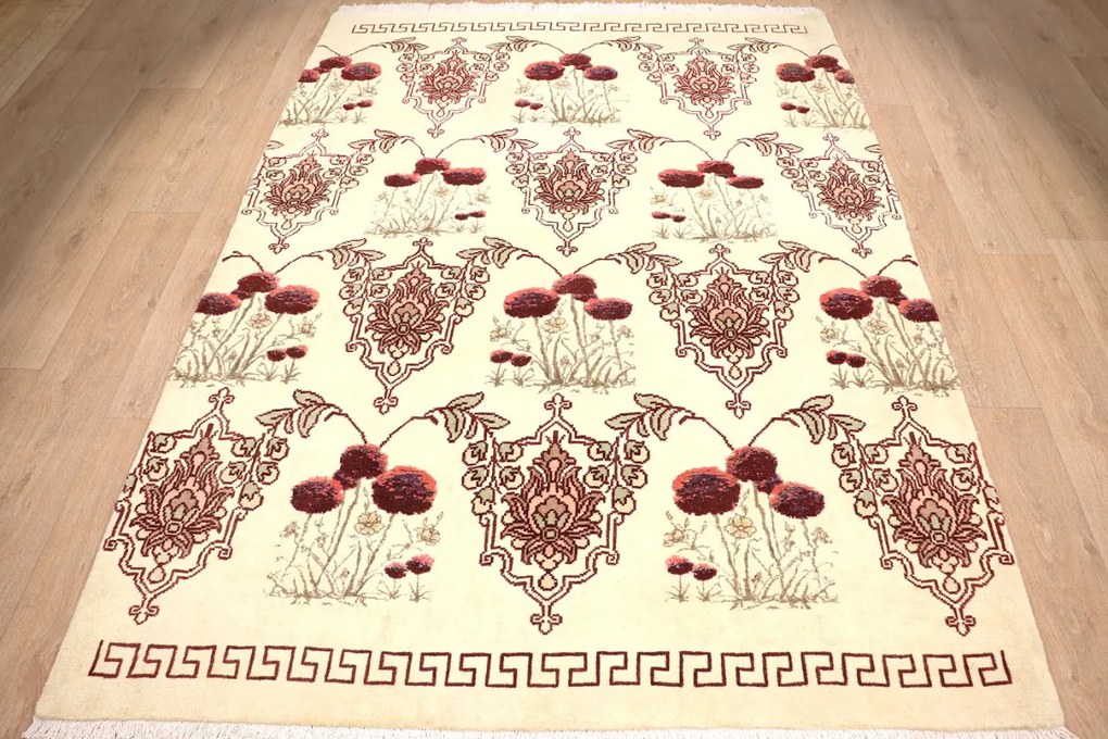 Varamin Tappeto persiano 180x240 (Iran) Annodato A Mano