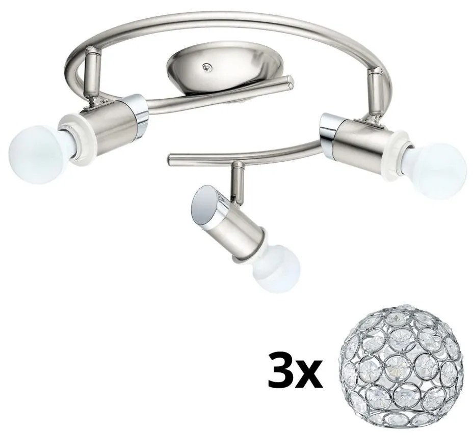 Eglo - Faretto LED MY CHOICE 3xE14/4W/230V  cromo