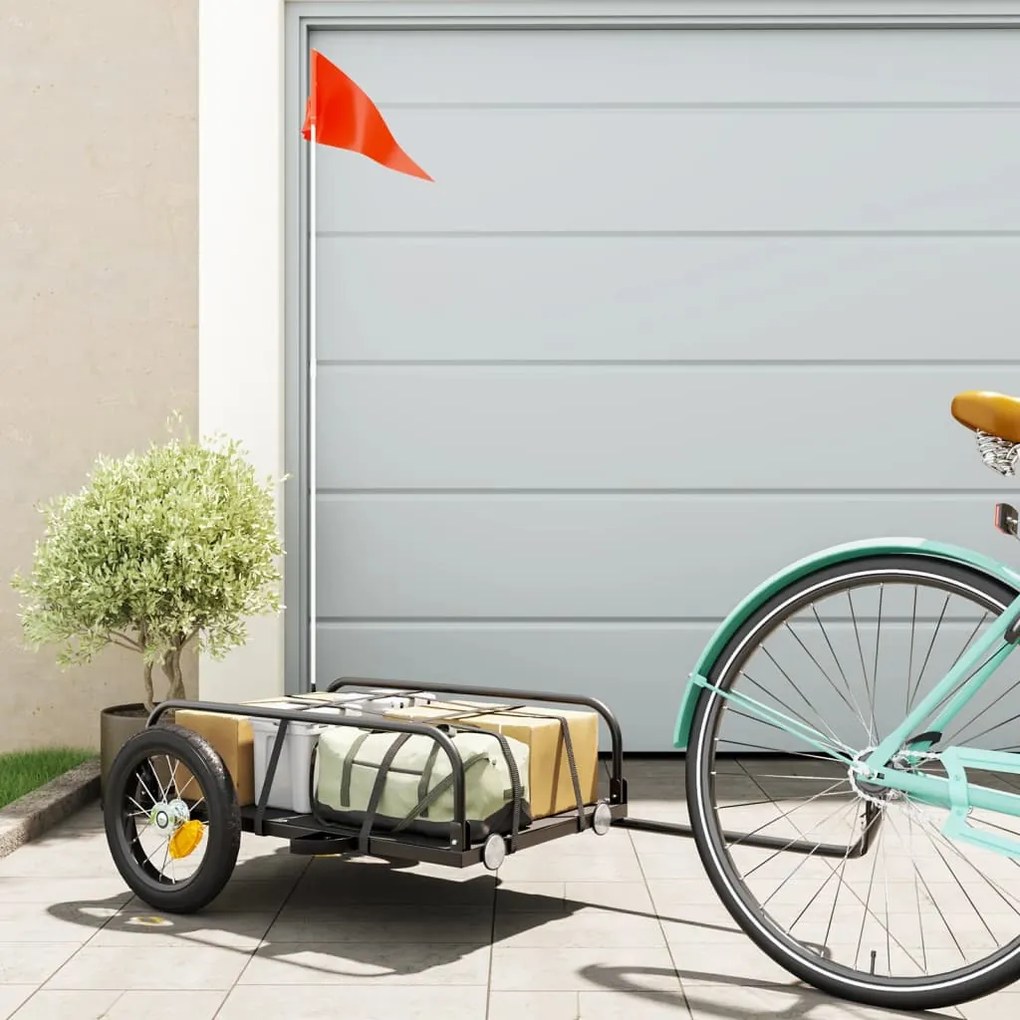 Rimorchio Da Bici 122x53x31 Cm İn Ferro /