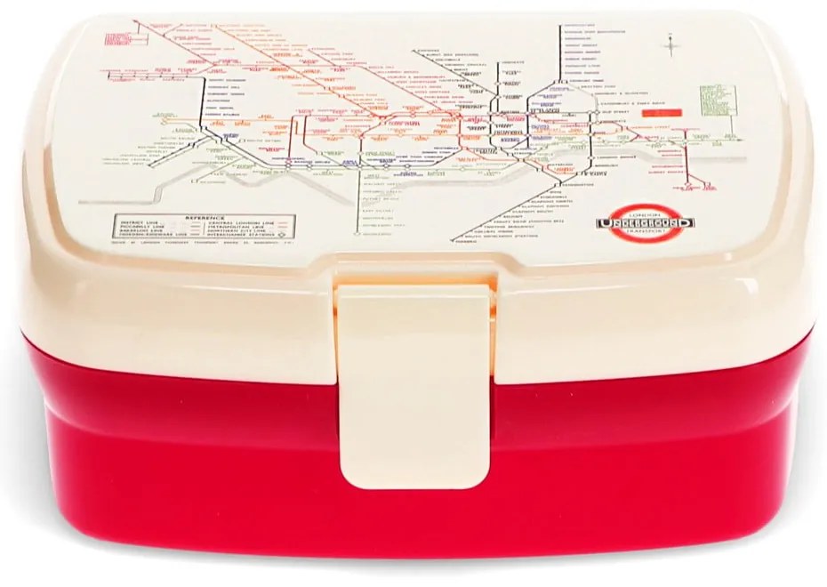 Porta merenda per bambini Heritage Tube Map - Rex London