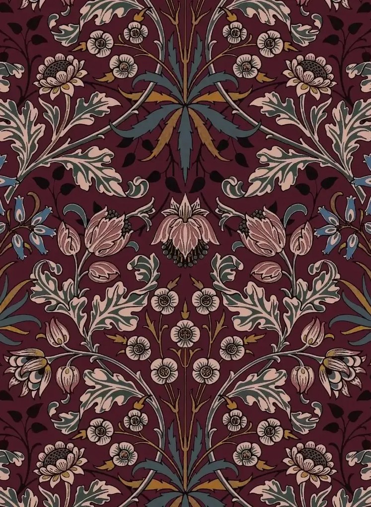 House of Hackney Carta da parati Hyacinth - Mulberry