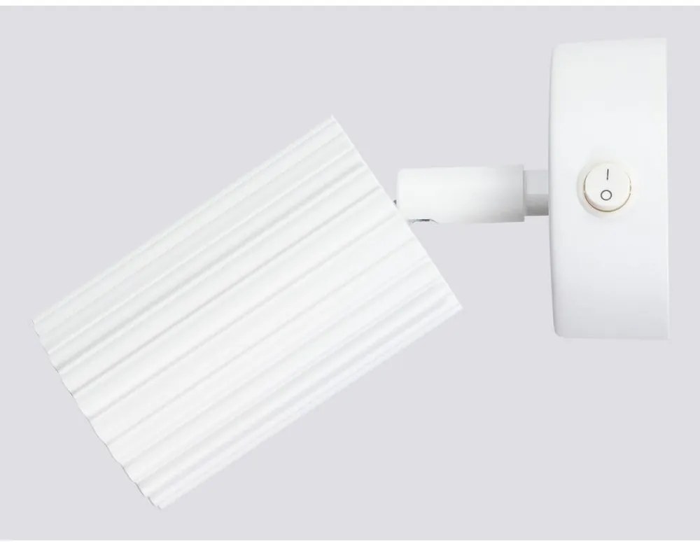 Faretto bianco 8x16 cm Gleam – Sollux