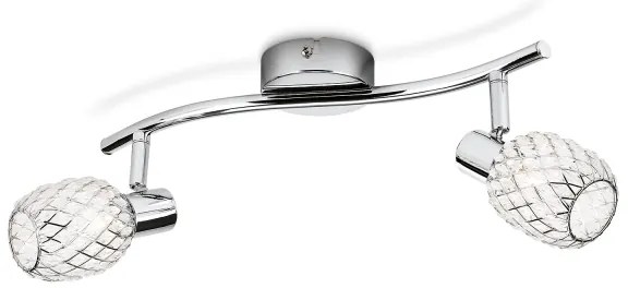 Philips Massive 50272/11/E7 - Faretto DELTOID 2xG9/28W/230V cromo lucido