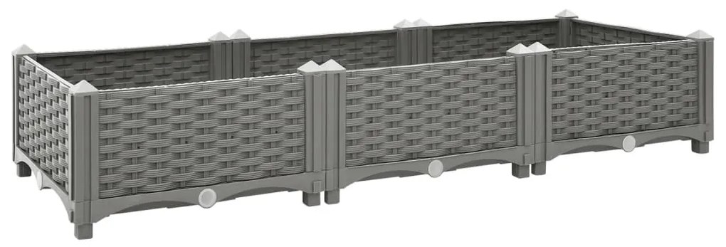 Fioriera Rialzata 120x40x23 Cm İn Polipropilene /