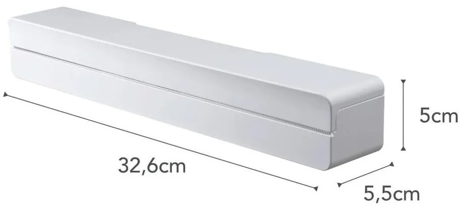 Supporto magnetico bianco per fogli da cucina Tower - YAMAZAKI