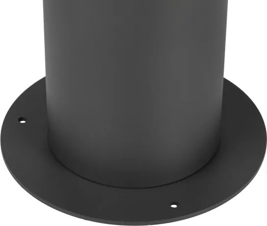 Kanlux 46086-Lampada da esterno con sensore STONO 1xE27/15W/230V 80 cm IP65 antracite