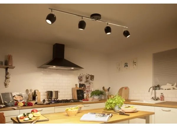 Philips 50614/30/P0 - Faretto LED RIVANO 4xLED/4,3W/230V