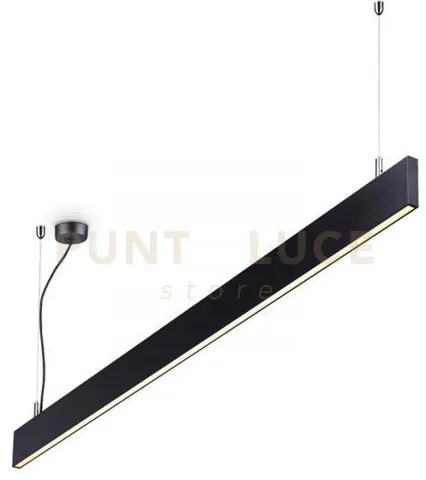 Lampada a sospensione steel d20 bi emissione led smd wide 32 w 104°...