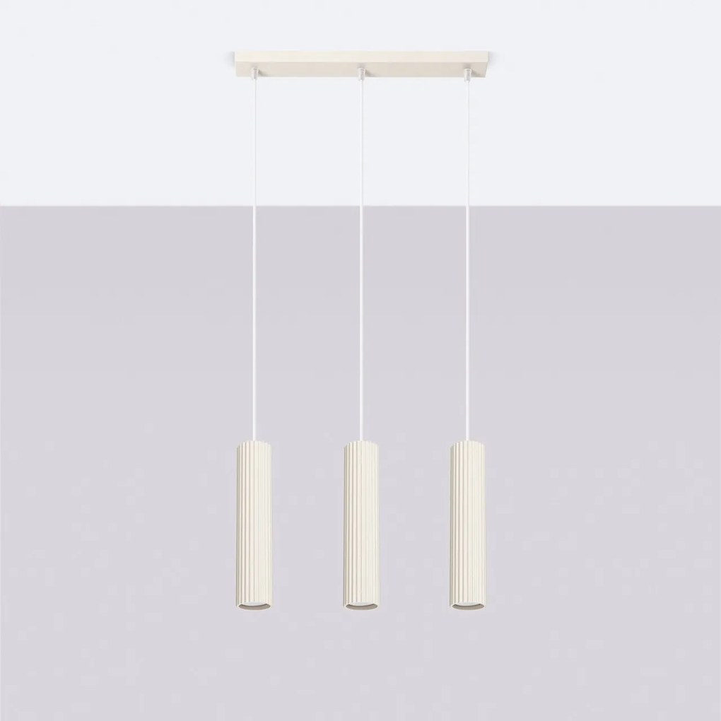 Lampada a Sospensione 3xGU10 in Alluminio KARBON 3L