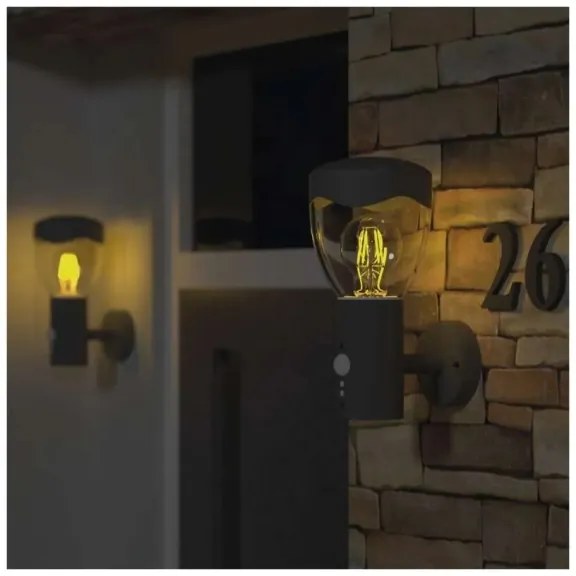 Applique da esterno con sensore ARTEO 1xE27/15W/230V IP44
