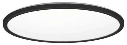 Plafoniera LED bagno NIVERA LED/24W/230V IP54 Ø30 cm nero