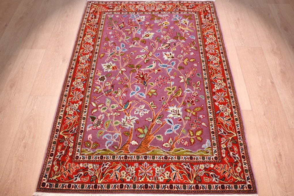 Ghom Tappeto 110 x 170 (Iran) Annodato A Mano