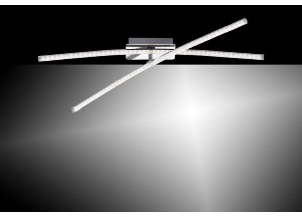 Leuchten Direkt 11292-17 - Lampadario LED da superficie SIMON 2xLED/8W/230V cromo luminoso
