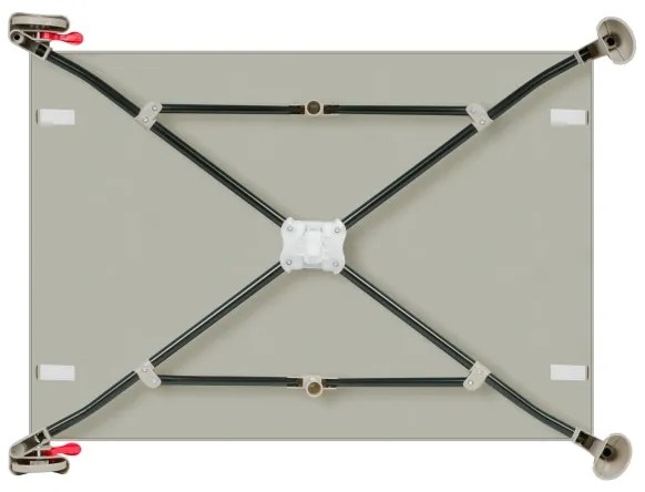 Lionelo - Lettino da viaggio LAURA Sabbia