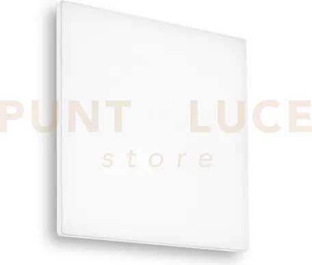Mib plafoniera led 3000k 18w 1950lm 30x30cm bianca ip65