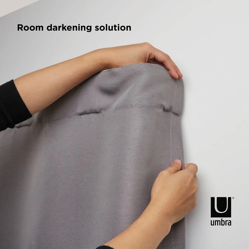 Mantovana doppia estensibile in acciaio 122 - 224 cm Twilight - Umbra