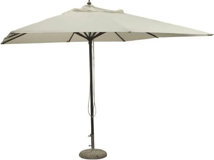 STATUS - ombrellone da giardino palo centrale in legno 3 x 4 m