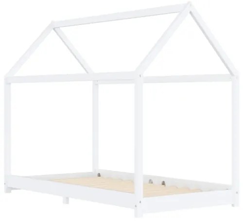 Giroletto per Bambini Bianco in Massello di Pino 90x200 cm