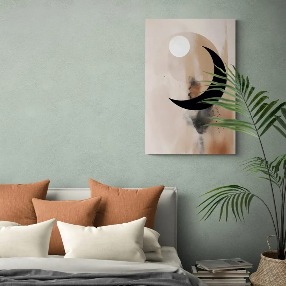 Quadro su tela – Forme astratte giorno e notte