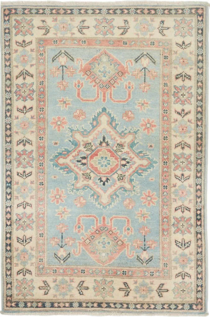 Kazak Tappeto orientale 80x120 (Pakistan) Annodato A Mano