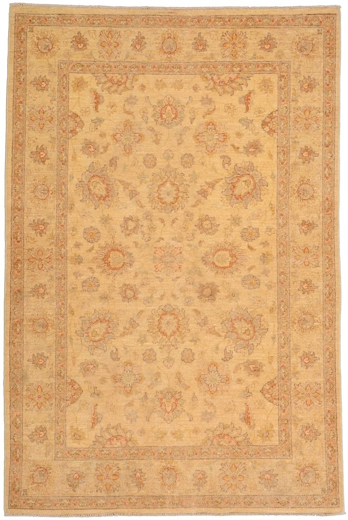 Ziegler Tappeto 180 x 120 Beige (Pakistan) Annodato A Mano