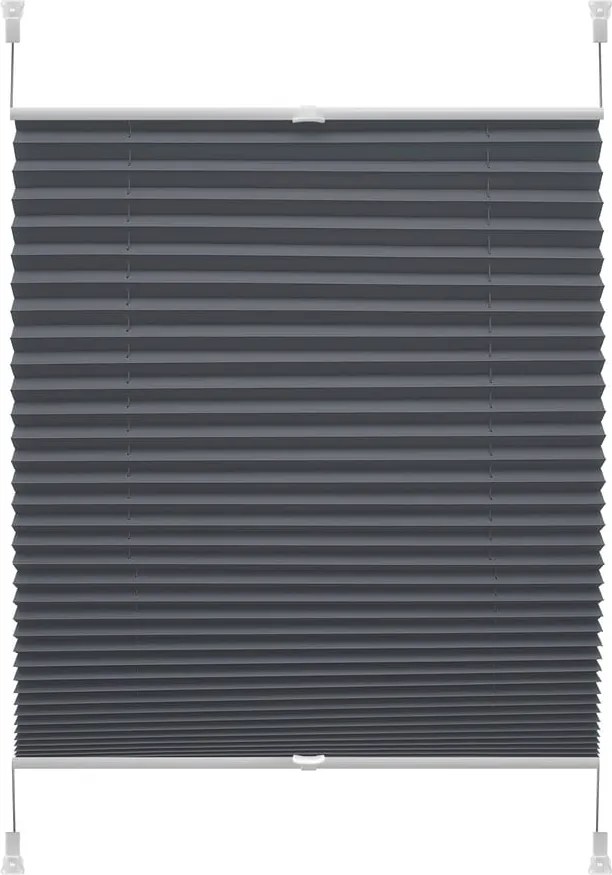 Tenda a pacchetto color antracite 42,5x150 cm Plisé Verona – Gardinia