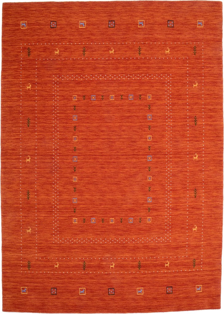 Loribaft Tappeto 170 x 240 (Indian) Annodato A Mano
