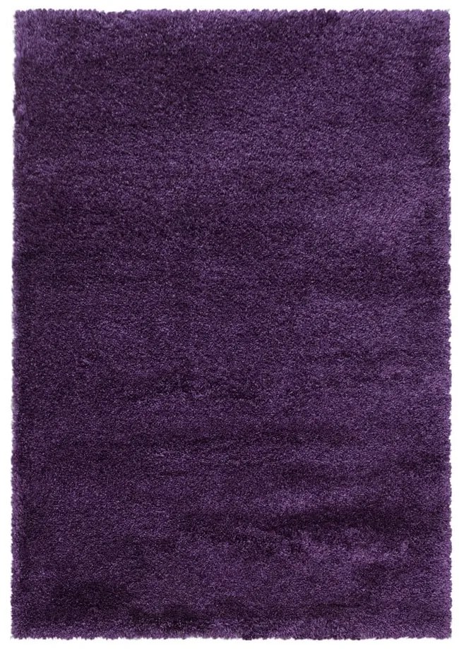 Tappeto viola scuro 200x290 cm Fluffy - Ayyildiz Carpets