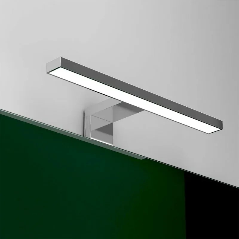 Applique LED per specchio 30 cm luce naturale e doppia installazione