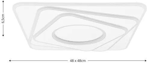 Brilagi - Plafoniera LED dimmerabile MODERN LED/100W/230V 2700-6500K + +TC