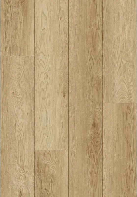 Mexen Anniston pannelli in vinile 1240 x 182 mm SPC 6,5 mm, supporto IXPE 1,5 mm, 4 V-Fuga, Rovere - F1038-1240-182-505-4V1-01