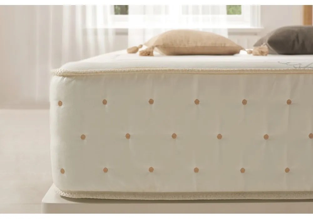 Materasso in schiuma bifacciale duro/medio duro 200x200 cm Premium Cashmere - Moonia