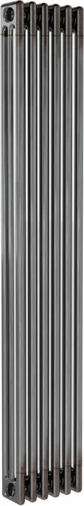 Termosifone in acciaio tubolare 3 colonne 6 elementi interasse 1735 mm ERCOS Comby grigio
