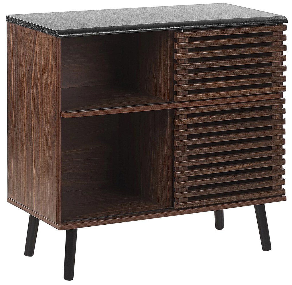 Credenza in colore legno wenge PERTH Beliani