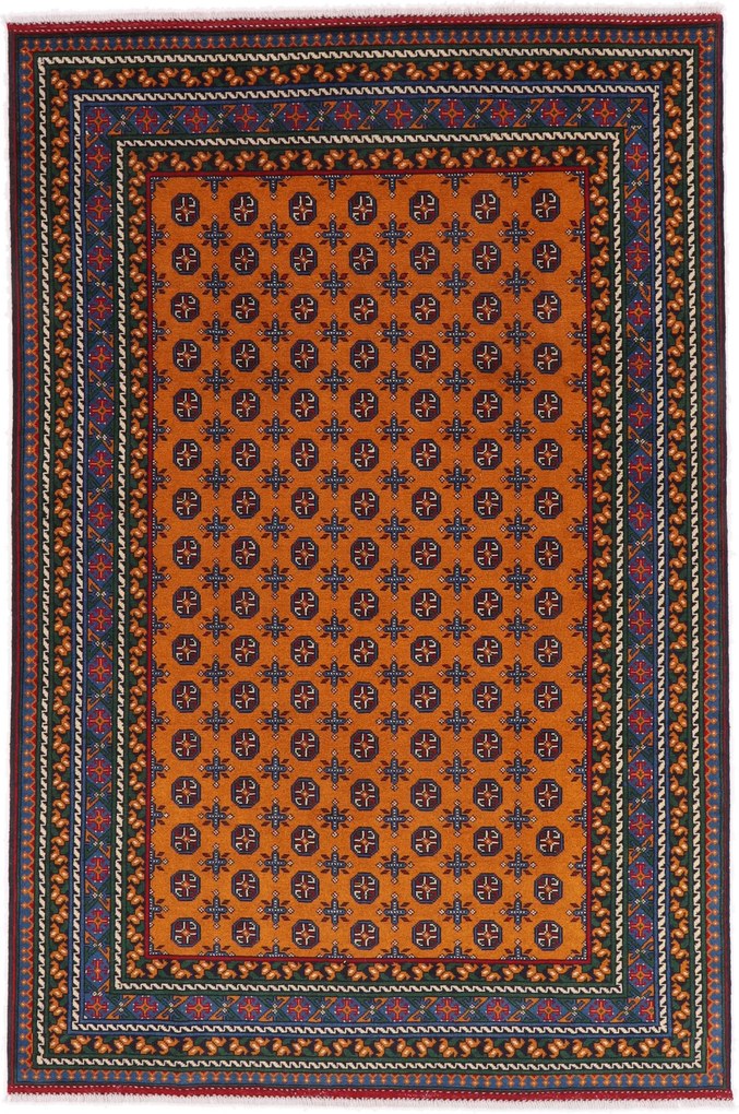 Afghan Tappeto orientale 200 x 290 (Afghanistan) Annodato A Mano