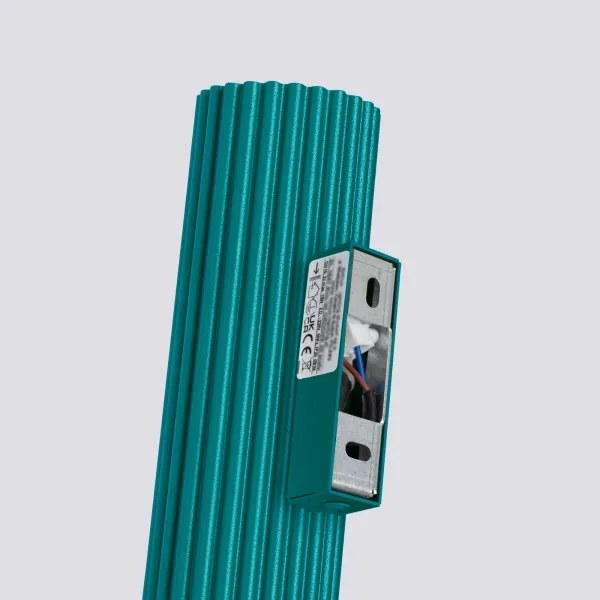 Brilagi - Lampada da parete LED CRESTO 2xGU10/10W/230V 20 cm turchese