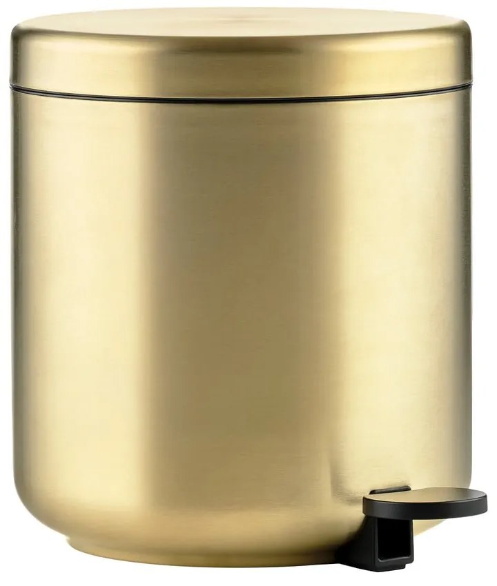Cestino per la spazzatura color ottone in acciaio inox con pedale 4 l Ume Brass – Zone