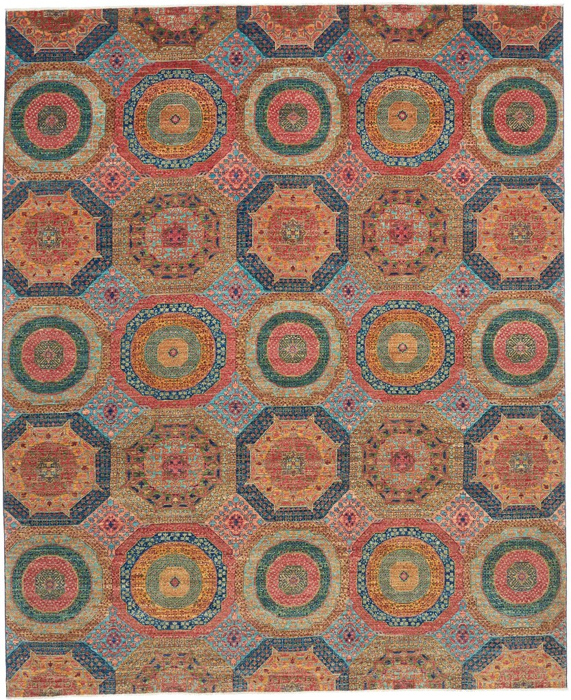 Mamluk Tappeto 250 x 300 (Pakistan) Annodato A Mano