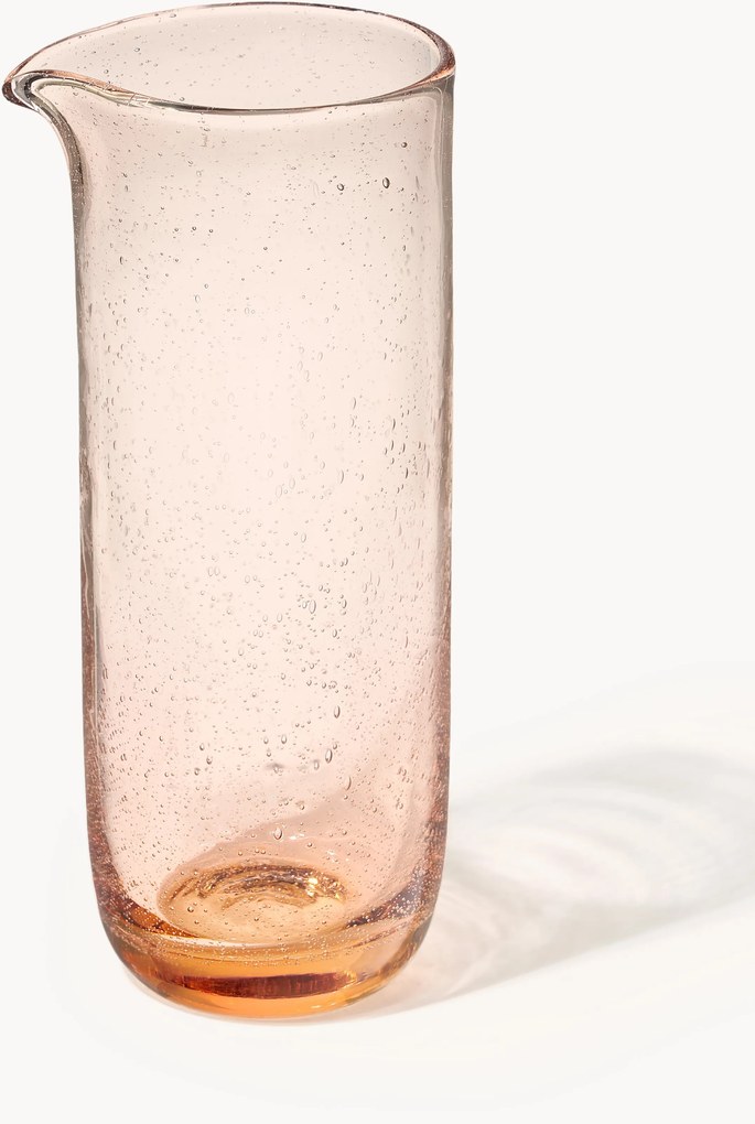 Caraffa soffiata a bocca con bolle d'aria Hippolyte, 840 ml