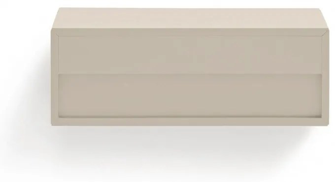 Comodino color crema da parete Platt – Teulat