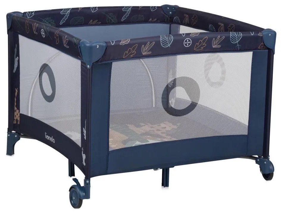 Lionelo - Box per bambini BONNIE Blu Navy