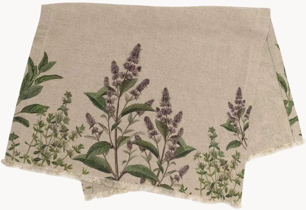 Asciugamano in lino Fine Herbs