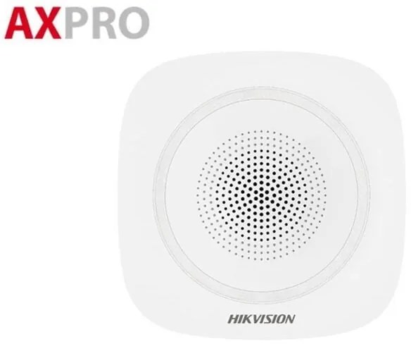 Hikvision Sirena da Interno Wireless Allarme 868MHz DS-PS1-I-WE