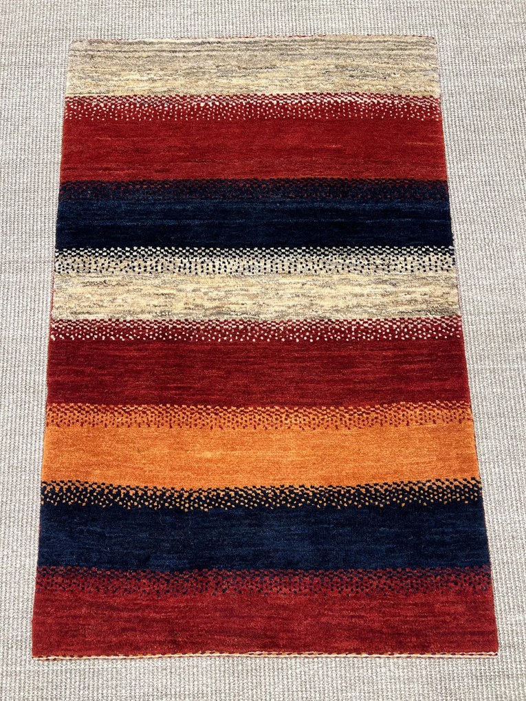 Gashguli Tappeto 80 x 110 Rosso (Iran) Annodato A Mano