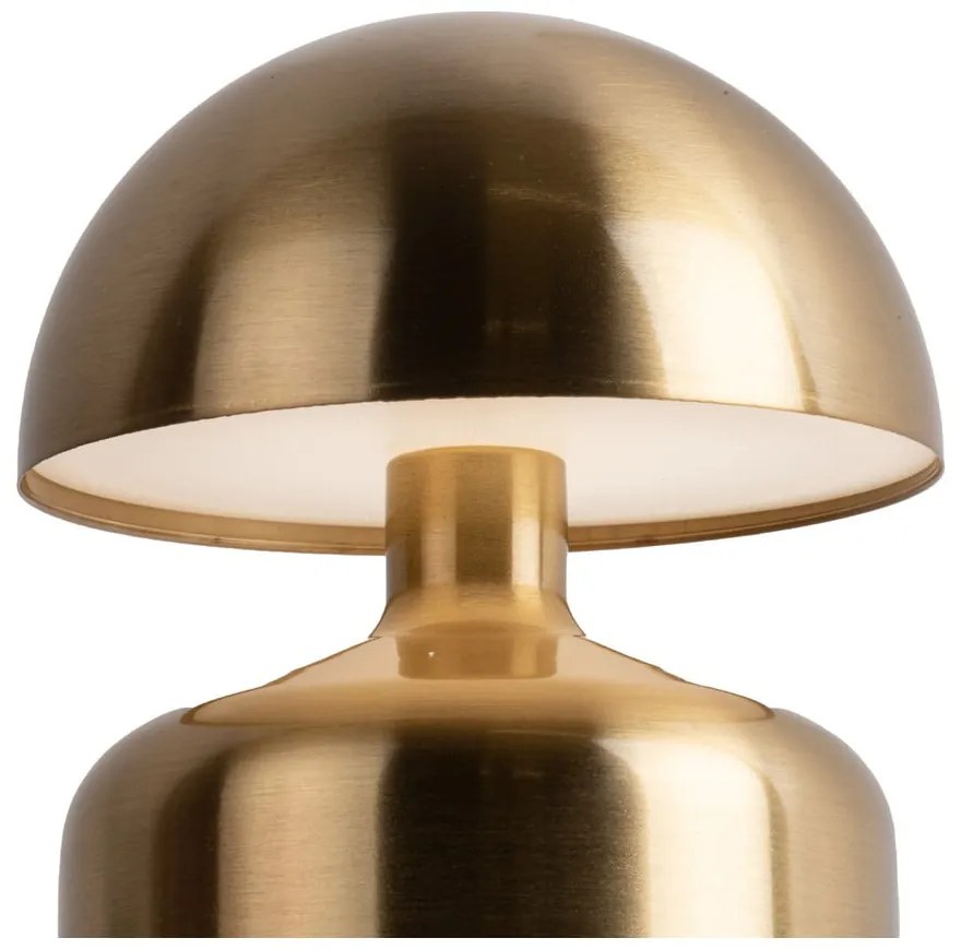 Lampada da tavolo a LED in oro (altezza 15 cm) Impetu - Leitmotiv