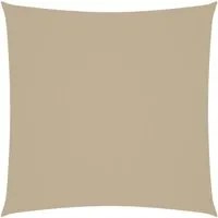 Parasole a Vela in Tela Oxford Quadrato 3x3 m Beige cod mxl 18260