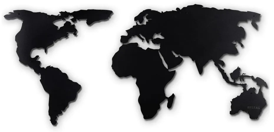 Mappa da appendere 170x85 cm Silhouette – Bystag