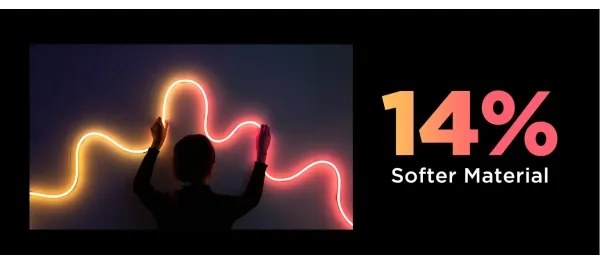 Govee - Neon 2 MATTER striscia LED flessibile 3m RGBIC Wi-Fi